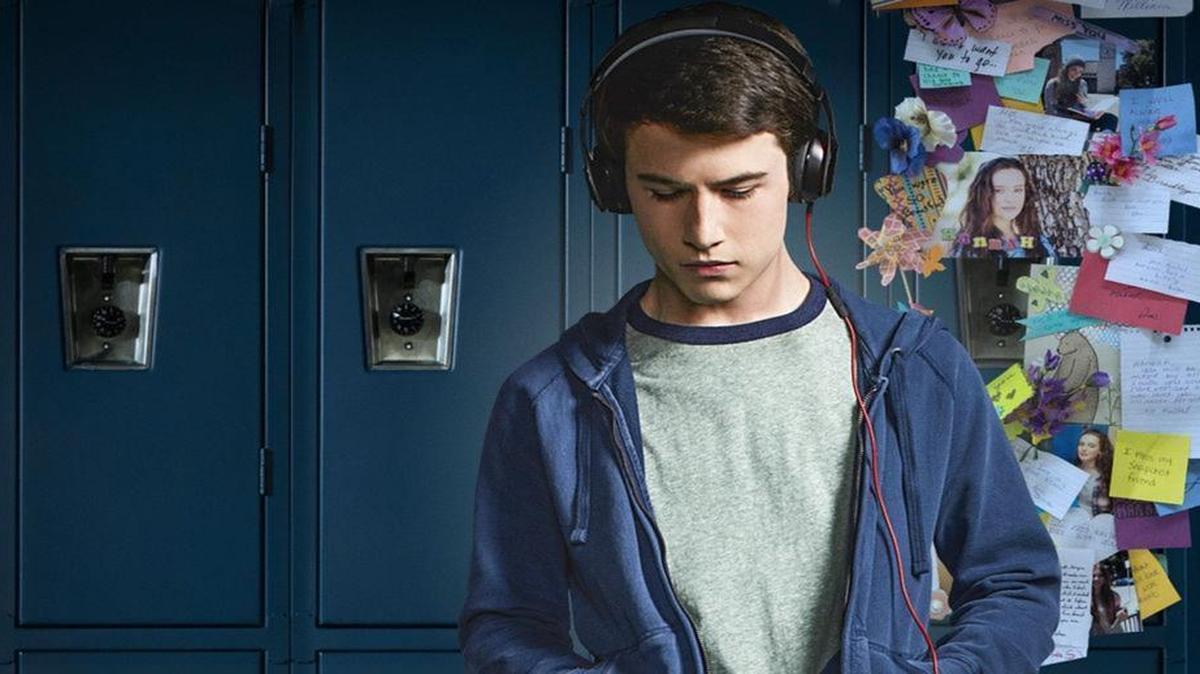 Actor Dylan Minnette in “13 Reasons Why,” a series on Netflix