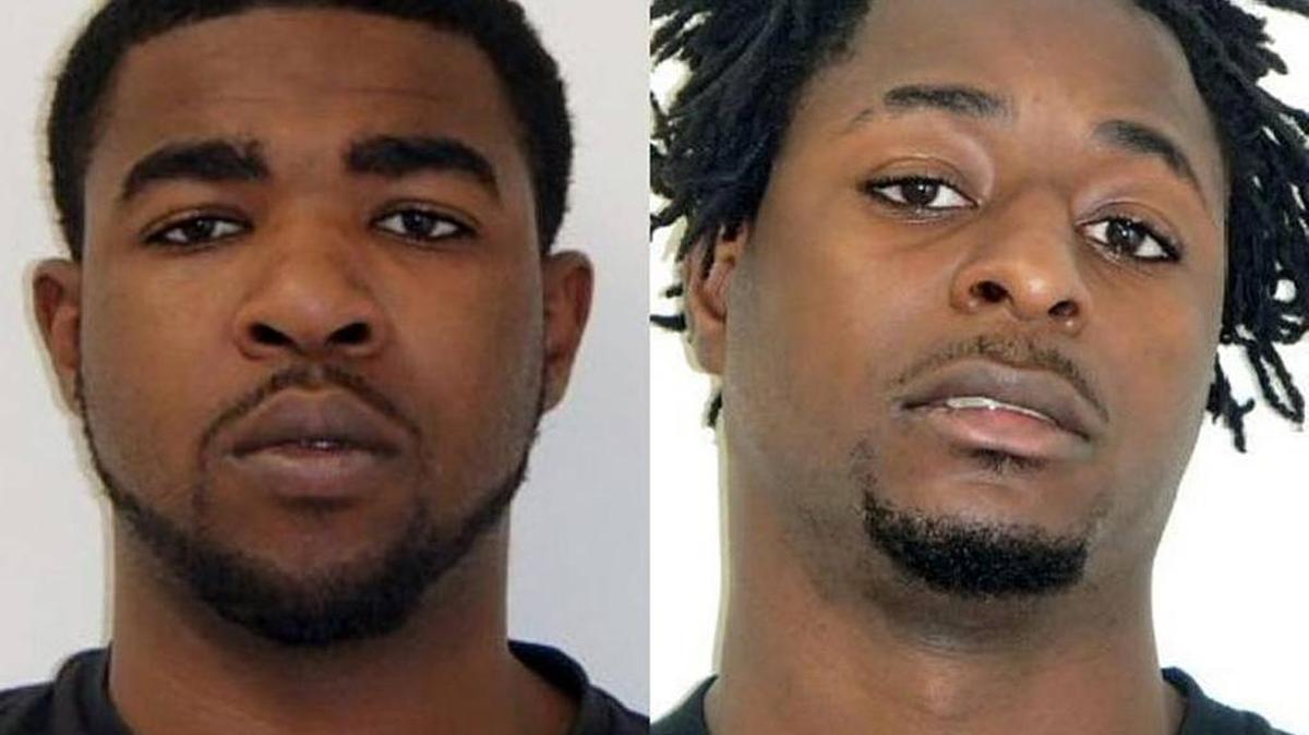 Jermaine Harper, left, and Anthony Danley