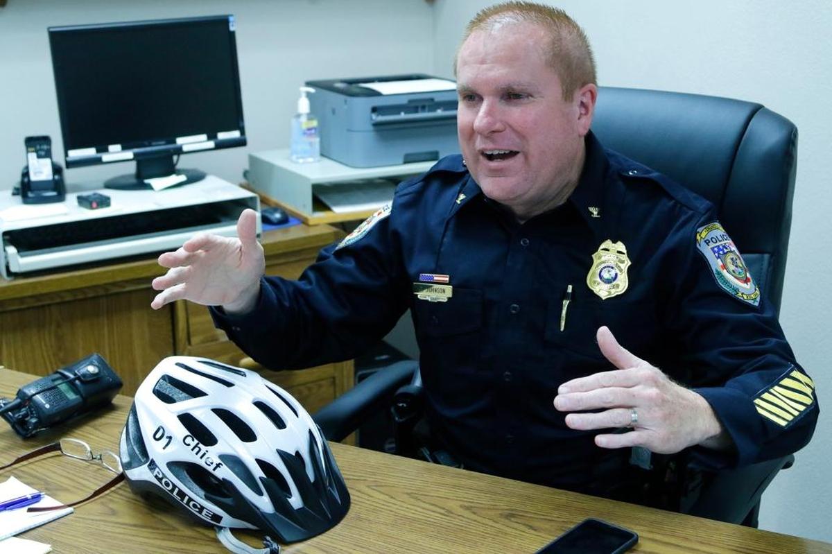 Swansea Police Chief Steve Johnson