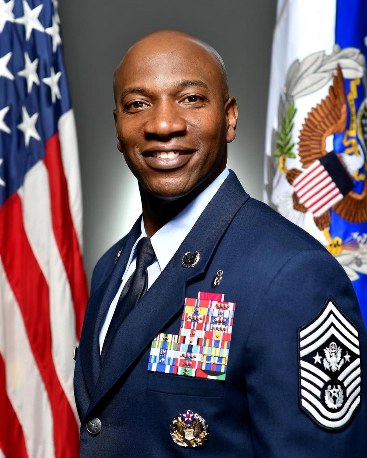 Air Force Chief Master Sgt. Kaleth O. Wright