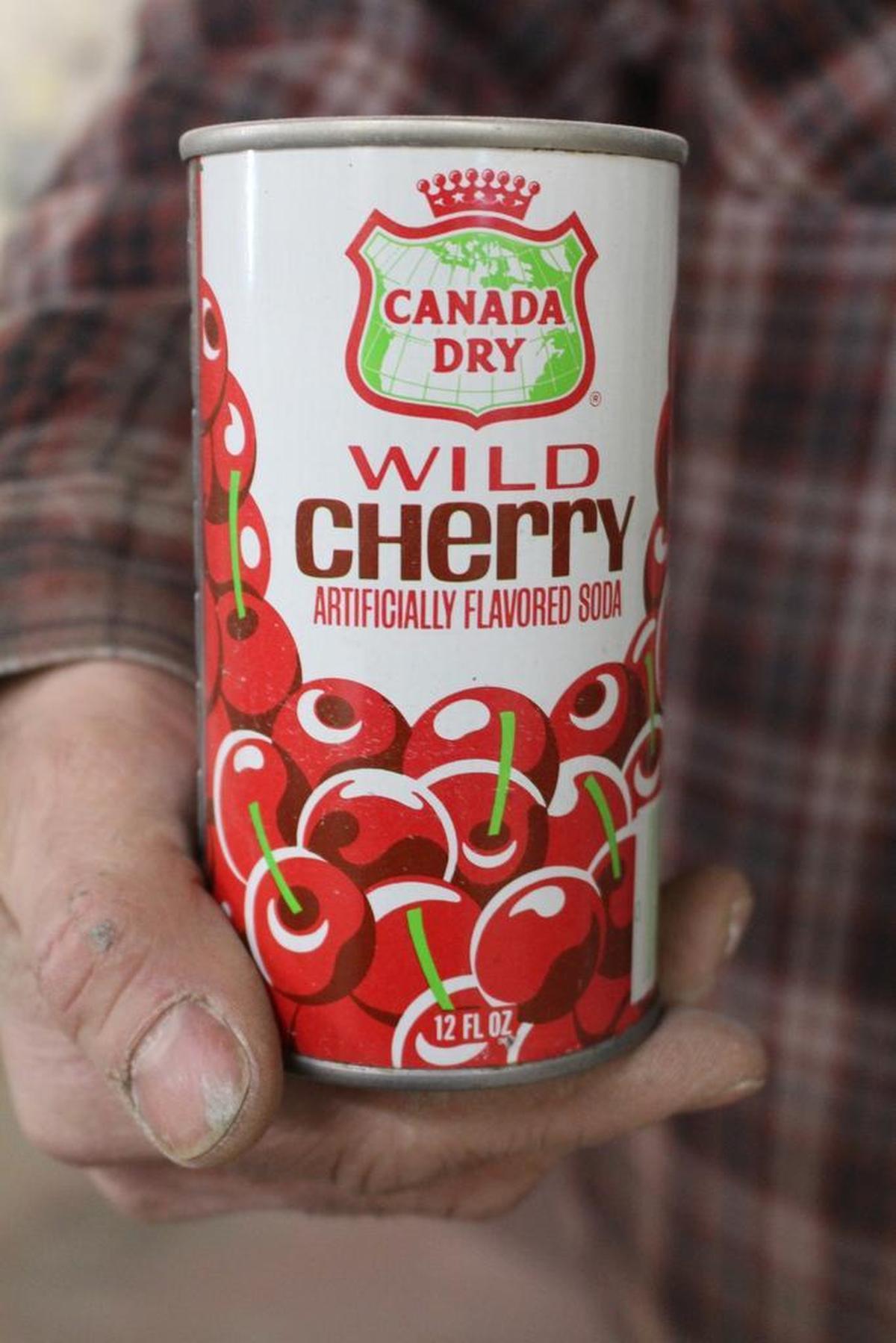 Chris Carter’s grandmother, Vicki Carter, bought him a vintage can of Canada Dry wild cherry soda on eBay. That’s where the Wild Cherry van got its name.
