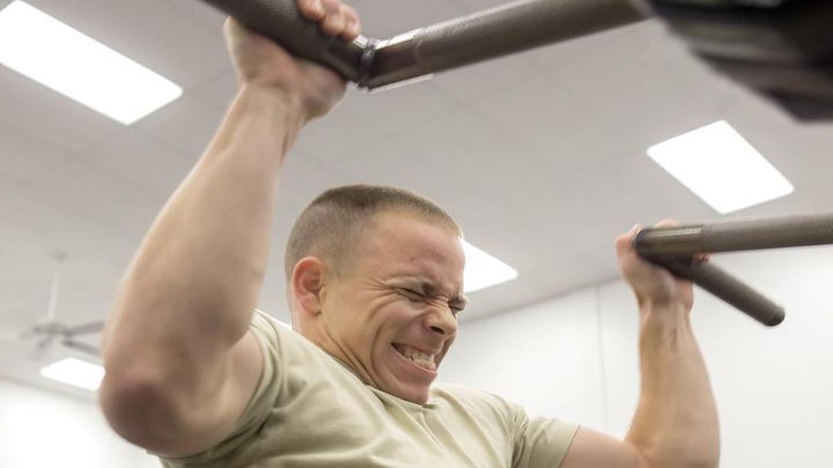 
Air Force Ssgt. Randall Forsythe has been selected to represent the Air Force in all-armed forces episode of American Ninja Warrior.

