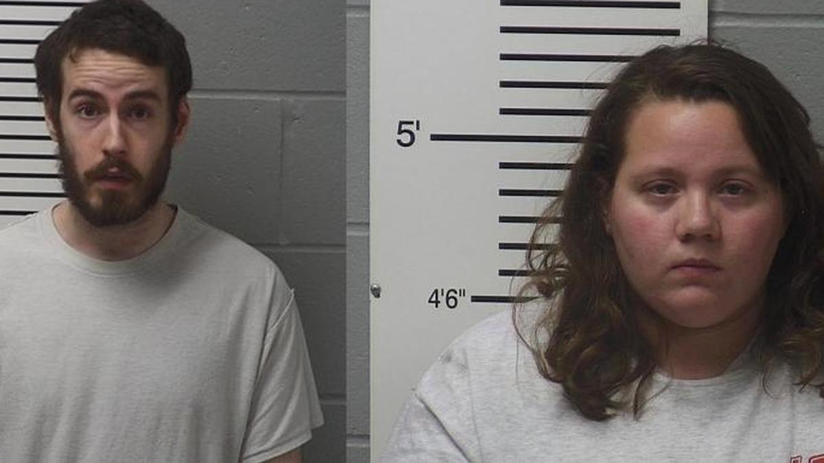 Brandon D. Johnson and Kristen Hopper were both charged with child abuse and neglect in Troy, Mo.
