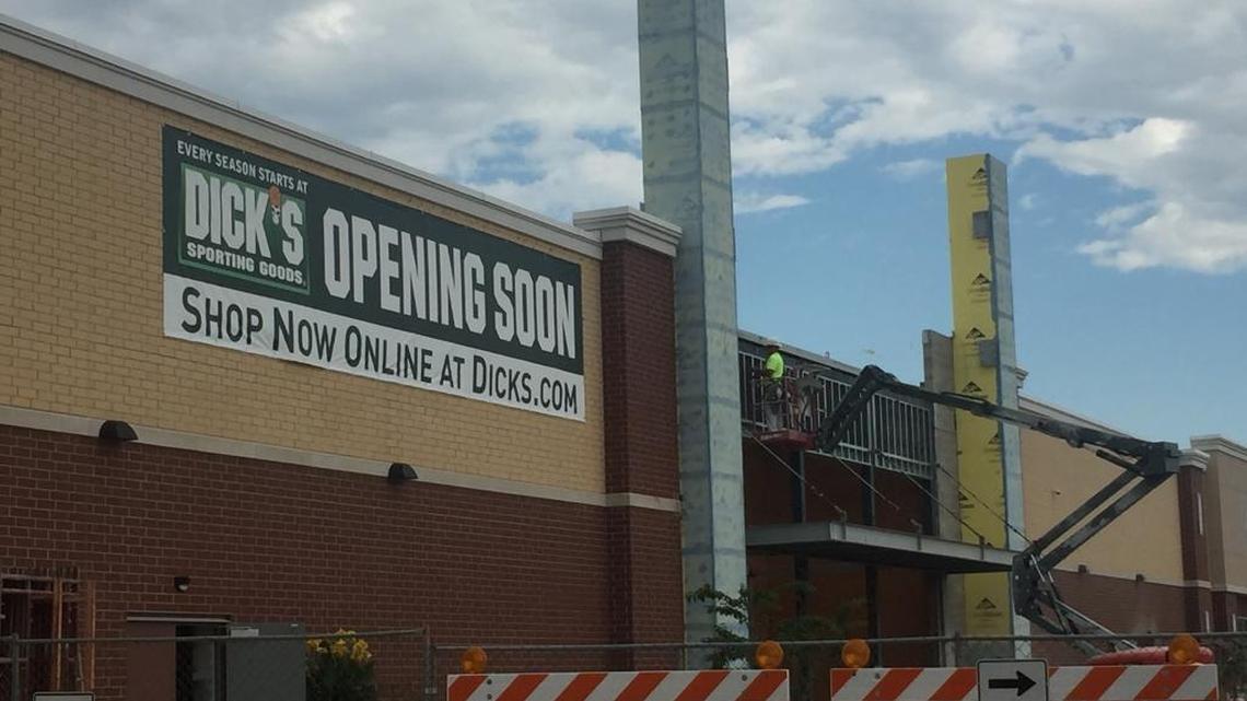 Work on the Dick’s Sporting Goods in Fairview Heights is progressing well enough for the store to have an October 2017 expected opening, said Mike Malloy, director of Economic Development for the city.