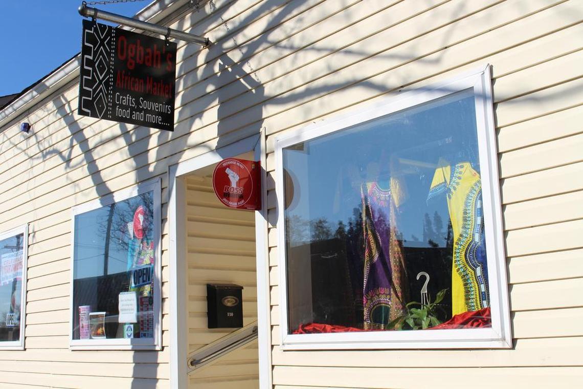 Ogbah’s African Market, which opened at 110 W. State St. in O’Fallon in September, sells clothing, crafts, food items and other imports.