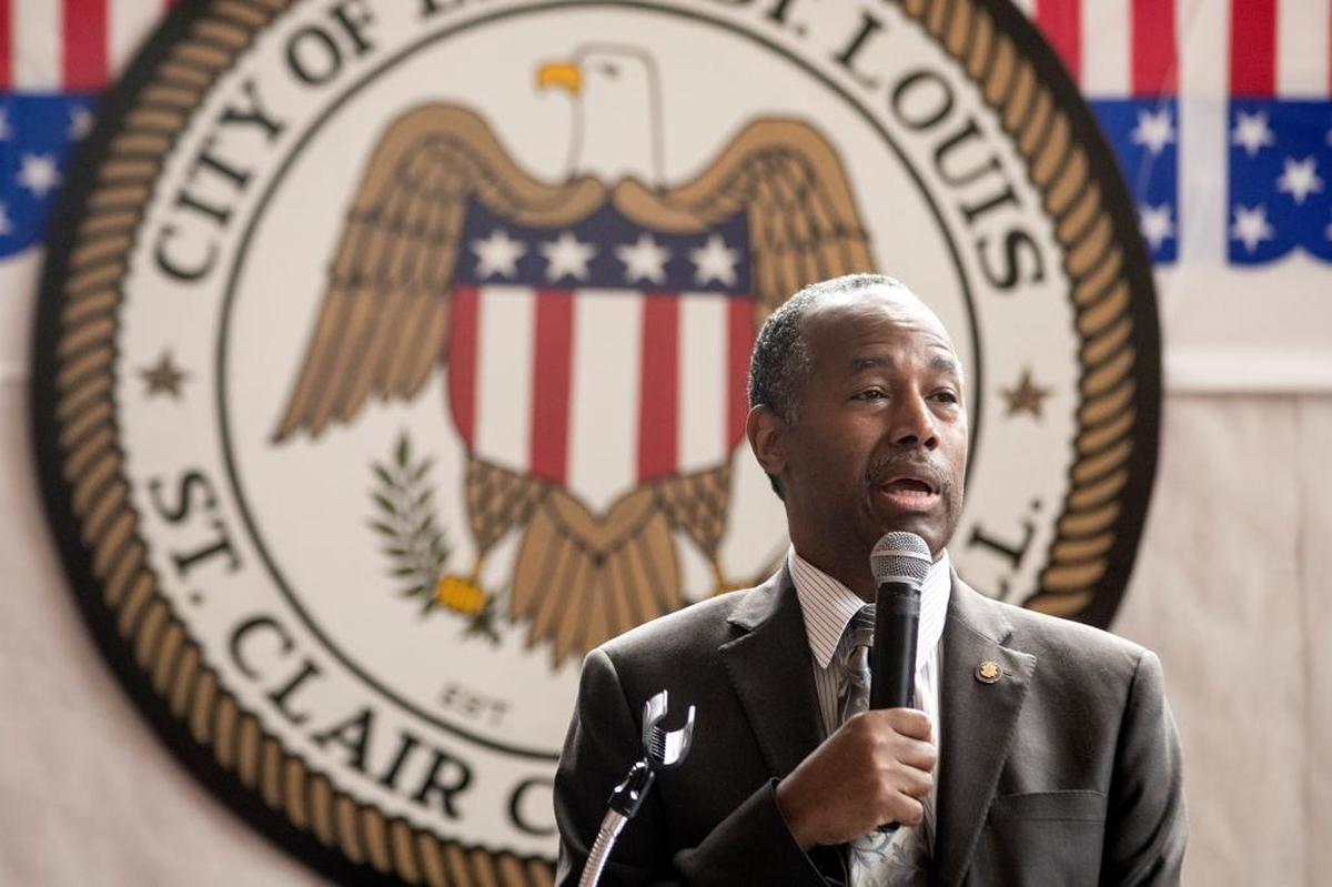 U.S. Housing and Urban Development Secretary Ben Carson visited East St. Louis on Thursday. The East St. Louis Public Housing Authority has been under HUD receivership since 1985. HUD and East St. Louis have entered into a Transition Agreement that allows for a HUD Oversight Administrator to take an advisory role in the East St. Louis Housing Authority for the next 2 years.
