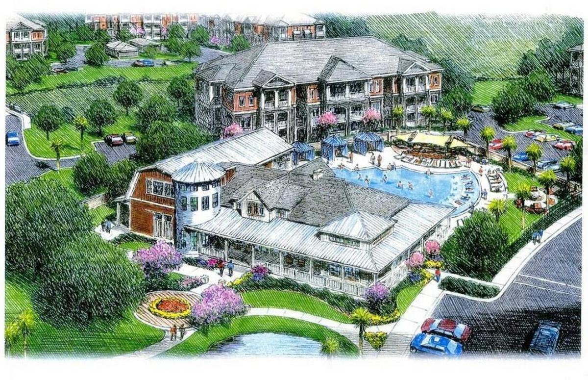 An Impact Strategies contracting graphic concept plan for a new housing development titled “The Savannah,” may be coming soon to the village of Shiloh off of Cross Street, just south of Memorial Hospital East in Shiloh, across the street from Tamarack Lane. The plan calls for a total of 311 units and amnemities like a lake, boathouse, fitness trail, pool and clubhouse.