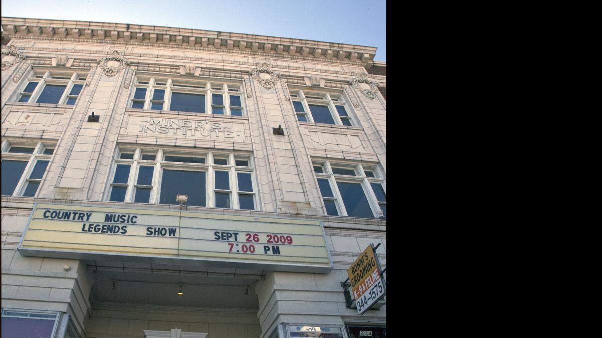 
Collinsville’s Miner’s Theatre in September 2009.
