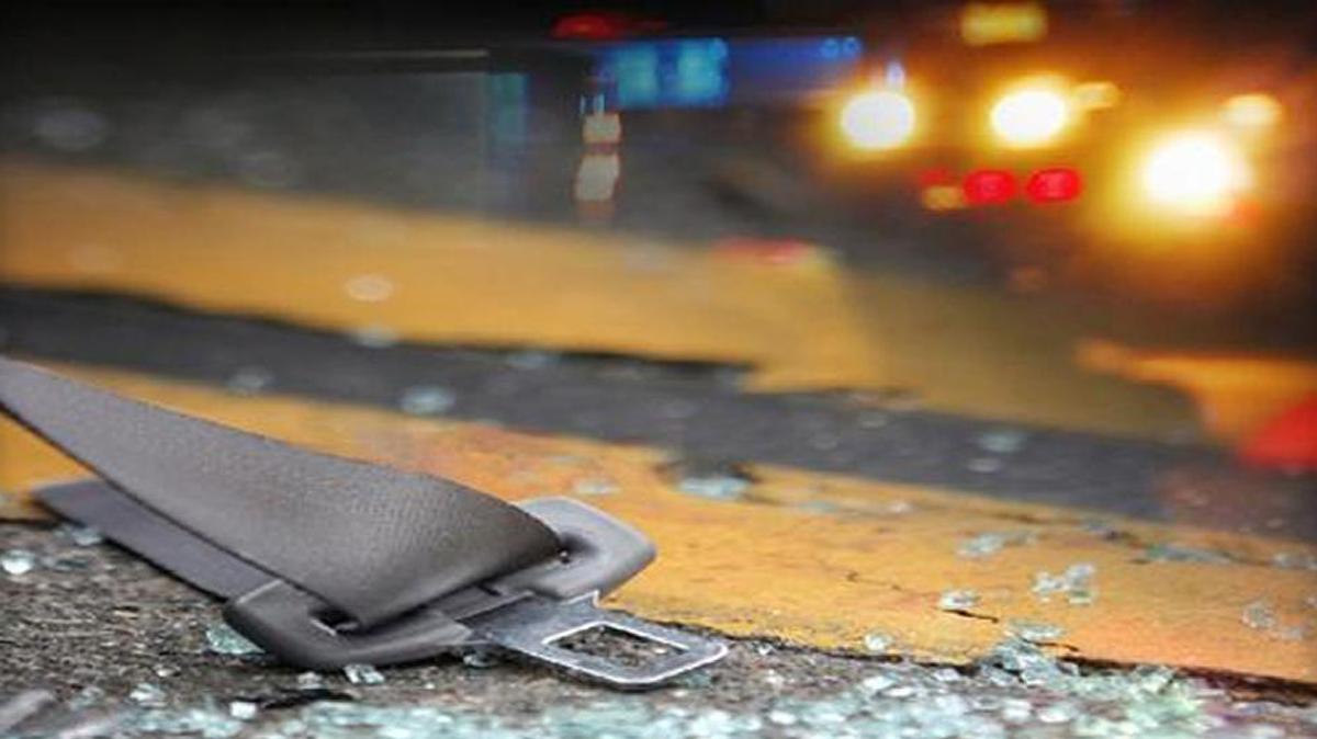 
The impact of the crash tore the car apart, authorities say
