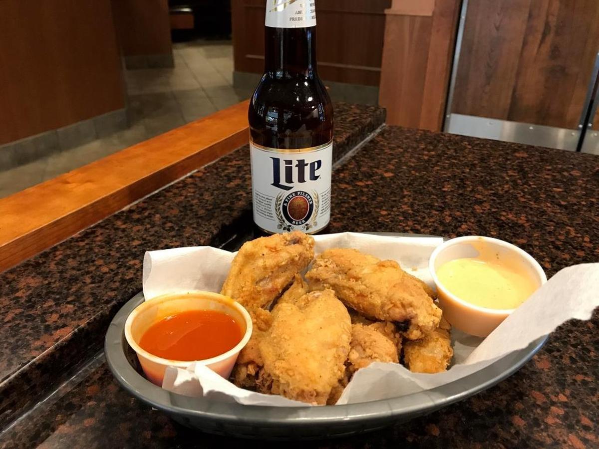 An order of chicken wings from Wing It.