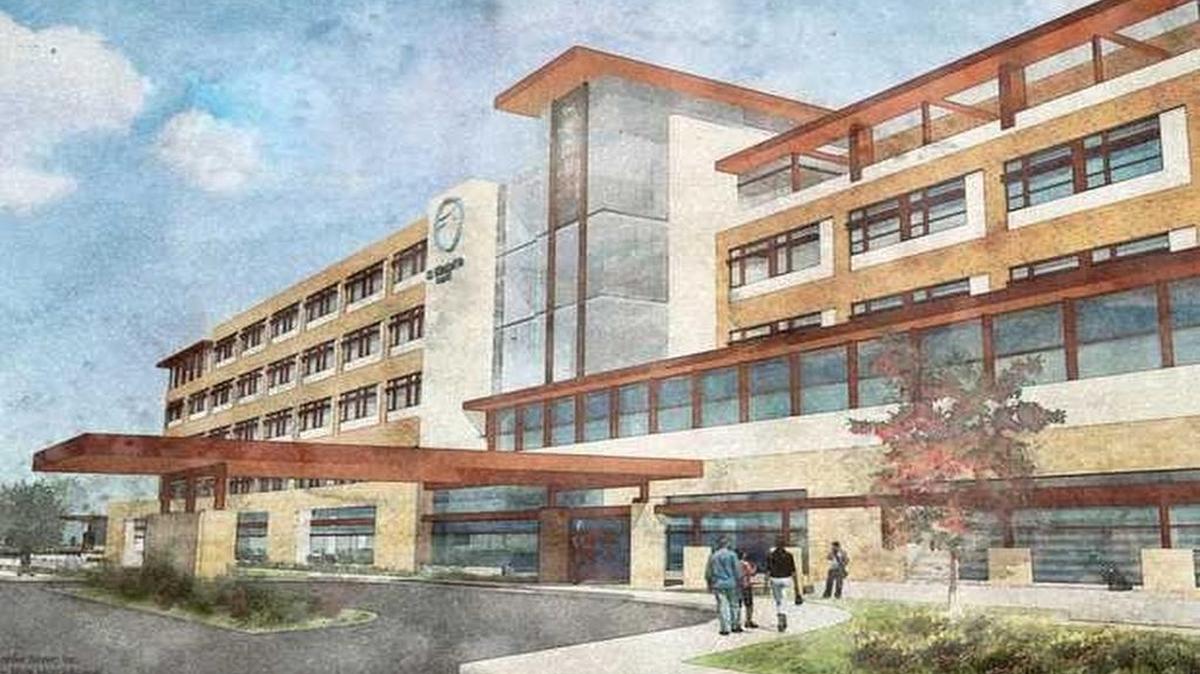 
St. Elizabeth’s new hospital will be a 144-bed building off Interstate 64 on North Green Mount Road. Its projected cost is $253 million.
