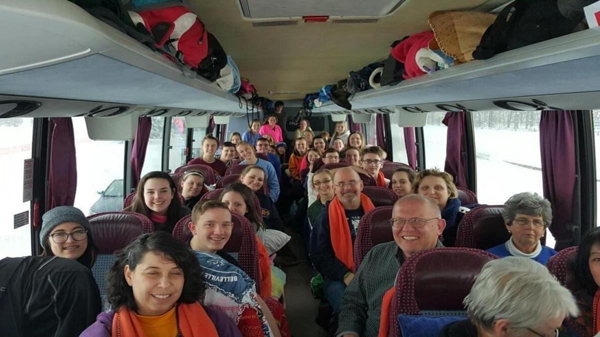 Metro-east students and residents returning from the annual March for Life in Washington, D.C. were stranded on the Pennsylvania Turnpike as of Saturday afternoon. The group, organized by the Catholic Diocese of Belleville, included students from several area Catholic schools, including Mater Dei in Breese and Notre Dame Academy and St. Theresa’s in Belleville. They have been stranded on their bus since about 10 p.m. Friday night.
