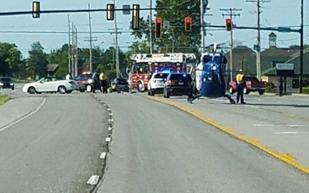 An Edwardsville businessman died after a crash on Friday at the intersection of Illinois 157 and Center Grove Road in Edwardsville.