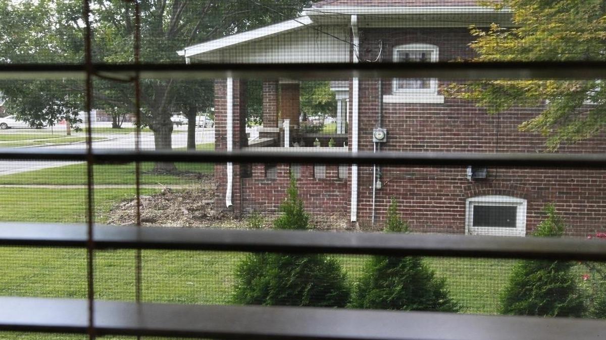 
A Lindenwood-owned house for female students on West A. Street. Longtime residents of the street are upset with problems emanating from these dorm homes.
