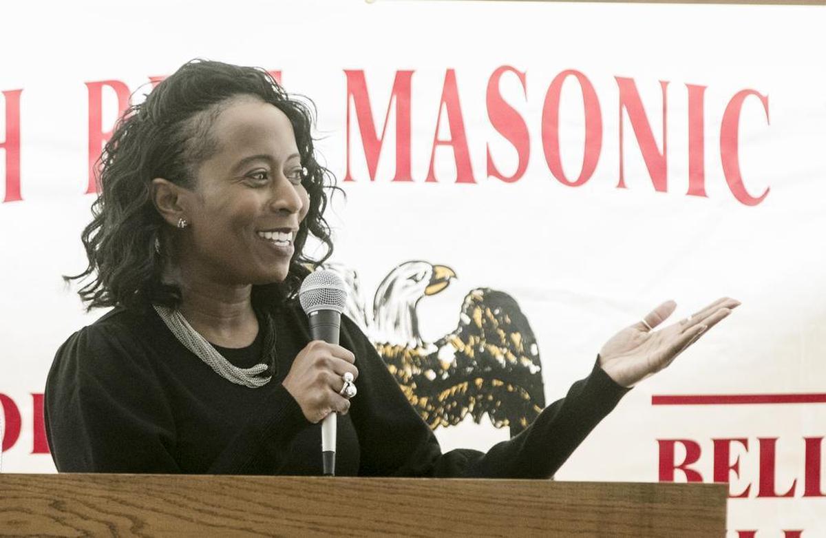 Rachel Jackson, executive director Project Compassion, was the guest speaker at the annual Belleville Mayor’s Prayer Breakfast last year.