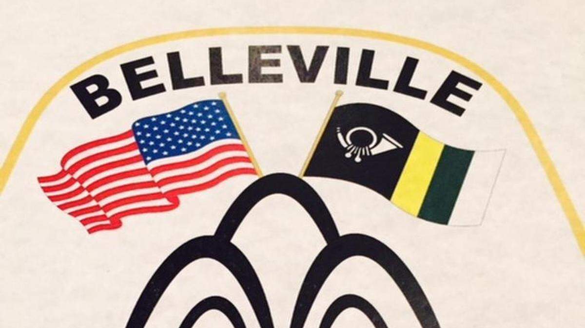 
Belleville Police Chief Bill Clay on Monday released a new shoulder patch that features both the American and Belleville flags as well as a fountain.

