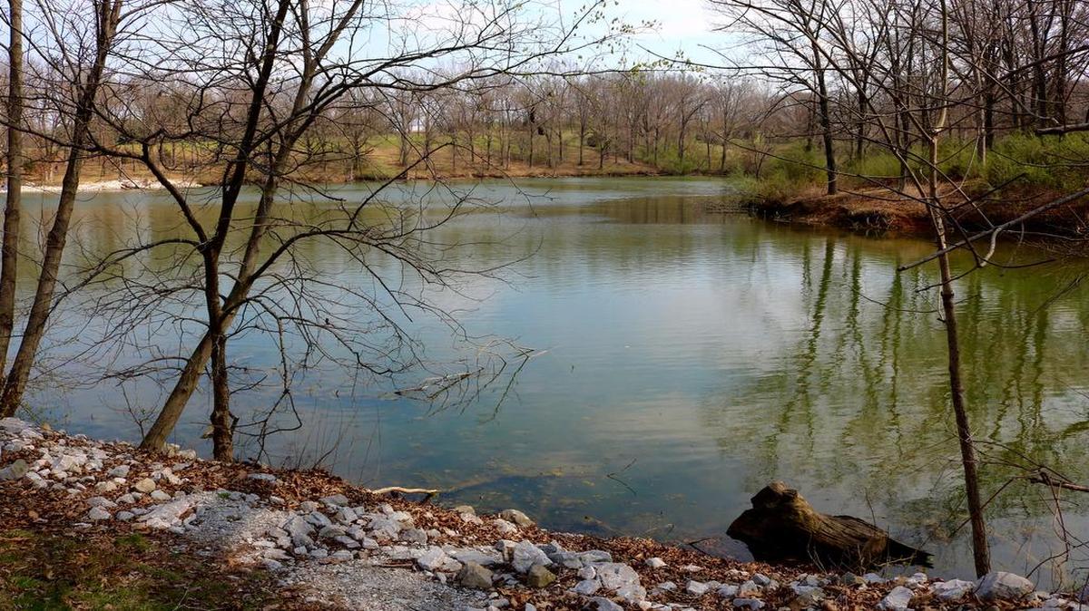 The portions of the Silver Lake shores are lined with the white rip-rap to help reduce erosion. The Highland City Council approved a grant application through the Madison County Sustainability Program. If approved, the city will be granted $13,300 for the project.