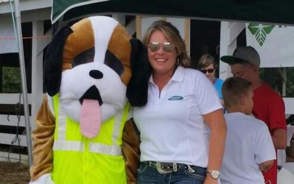 
Dawn Ninness, a Country Financial representative in Highland, presented on farm safety for kids during the HSHS St. Joseph’s Hospital Farm Safety event at the Madison County Fair.

