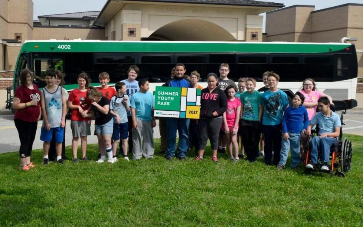Beginning May 29, Madison County students will have the opportunity to ride Madison County Transit (MCT) buses for free all summer long with the 2017 MCT Summer Youth Pass.