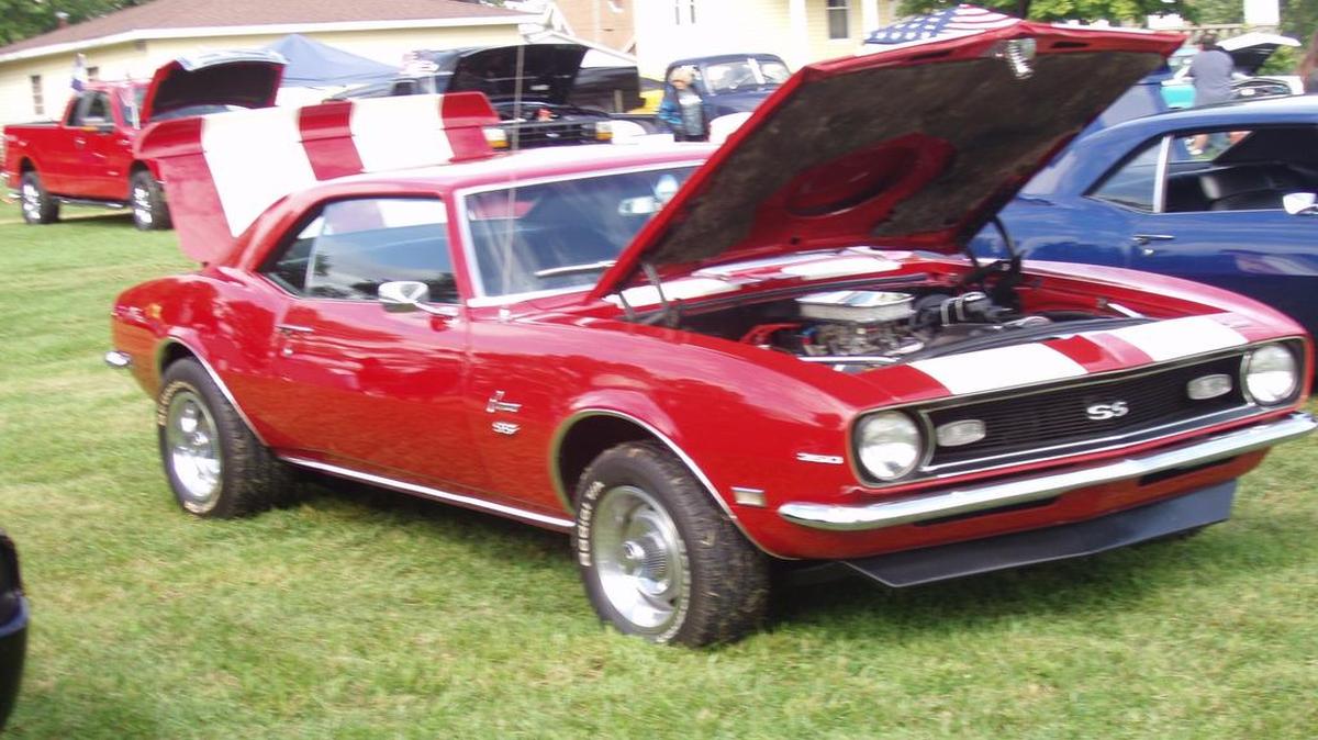 This Mustang was the Fire Chief’s Choice winner at last year’s car show in New Douglas.