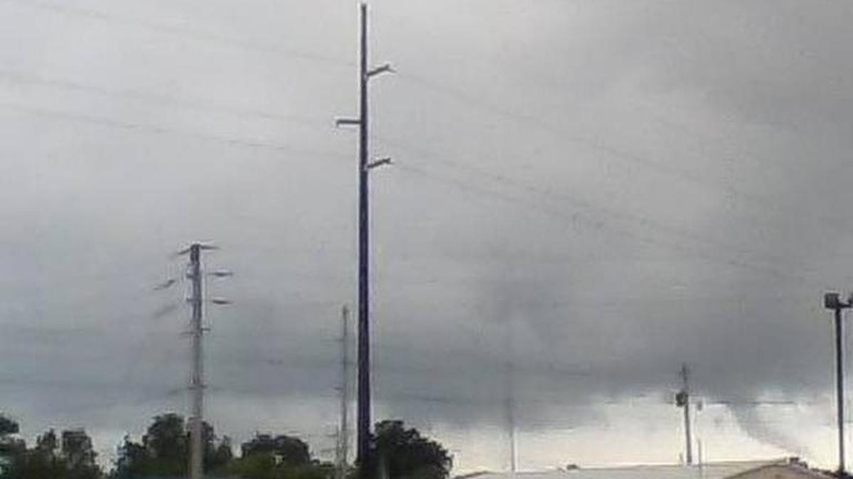 An employee of Highland Spring & Specialties took this photo of the funnel cloud as it passed over Highland on Friday, June 23.