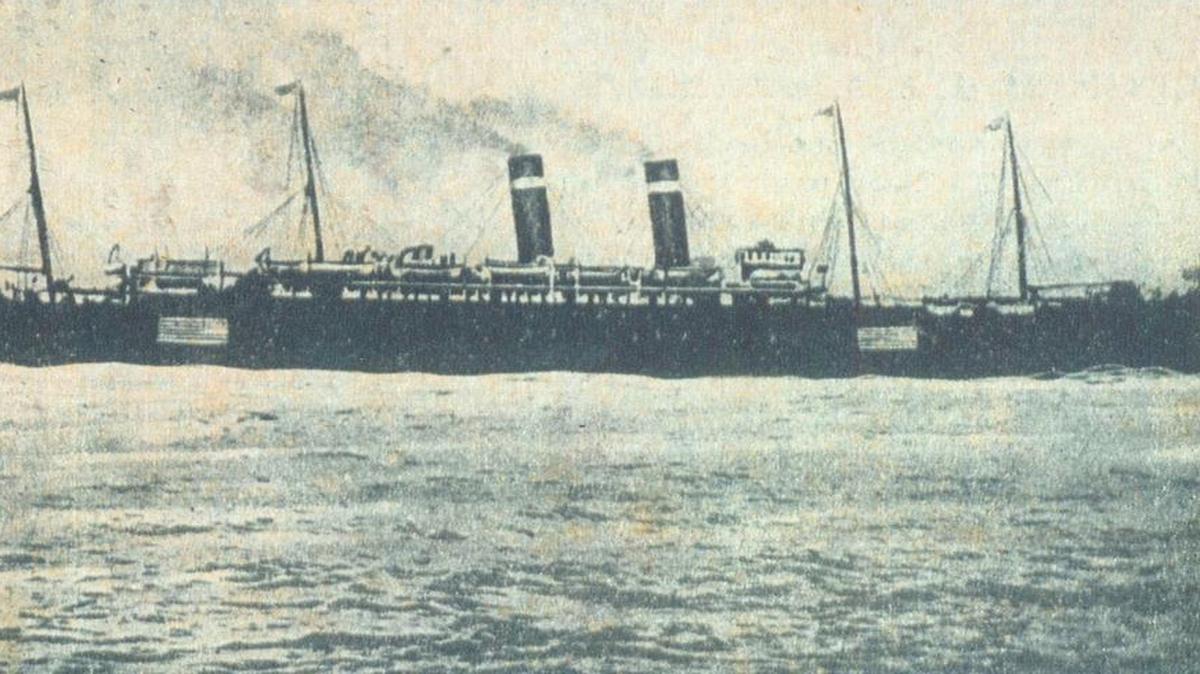 The transport ship the USS Finland was “the good ship” that brought me Edmund Matter Jr. home safely from “over there” in 1919. The photo is courtesy of Elaine Fehrer Thompson, Matter’s granddaughter.