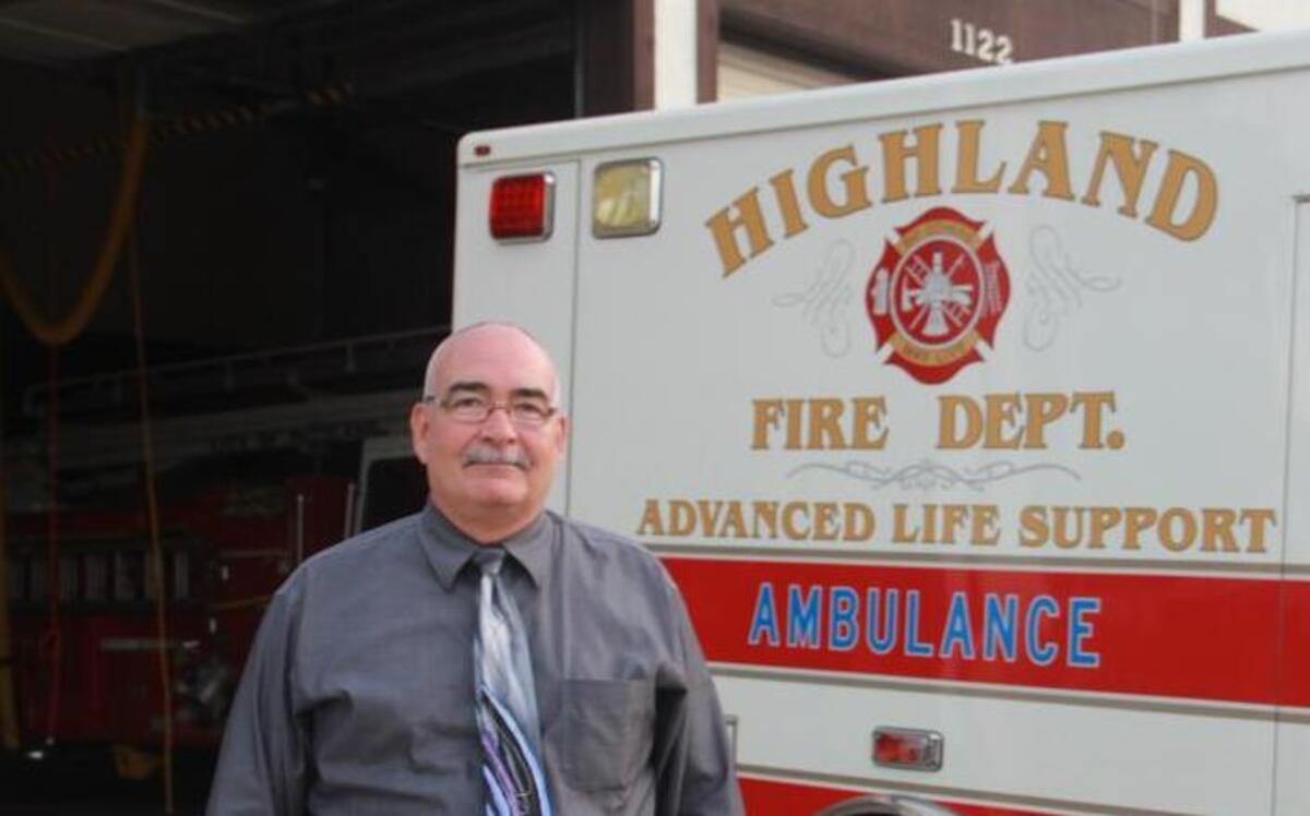 
Former Edwardsville Fire Chief Brian Wilson has been hired as the new head of Highland’s Emergency Medical Services Department. He replaces Gary Crosby, who resigned on March 5.
