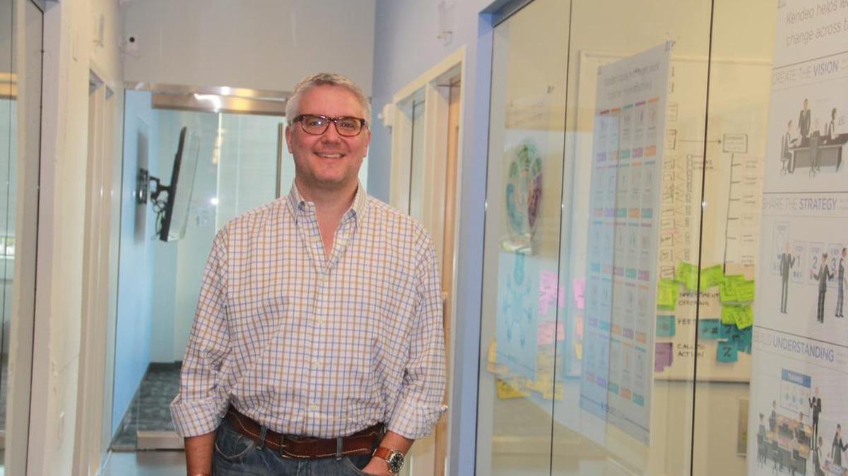 
Matt Homann, a 1986 graduate of Highland High School, has invented an app, Invisible Girlfriend, that allows users to create a “real-world and social proof that you’re in a relationship.”

