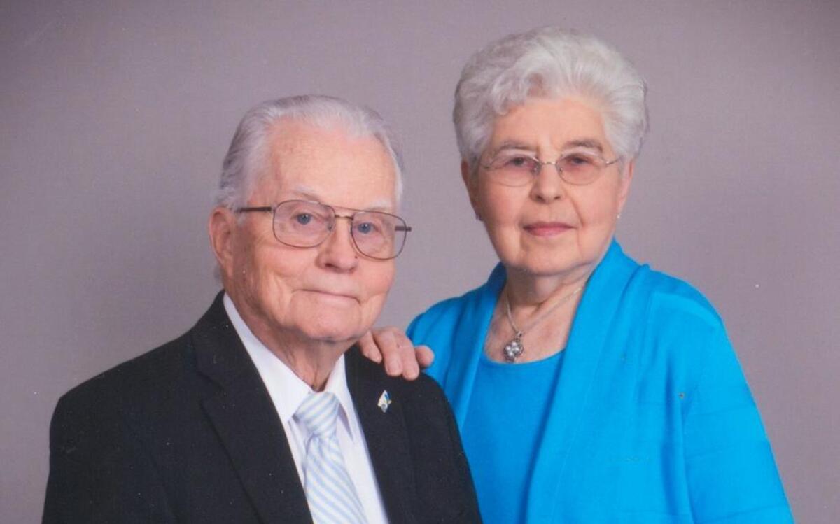 Roland and Lorna Harris celebrated their 70th wedding anniversary over the weekend with 40 family members at the Highland Country Club.