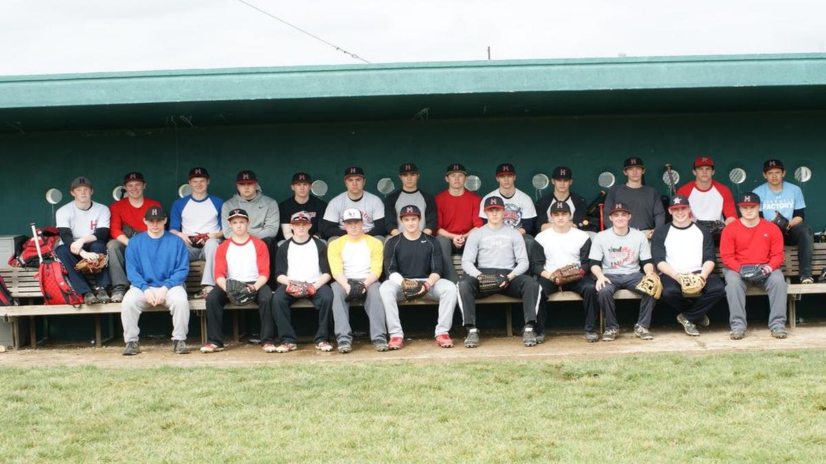The Highland High School varsity baseball team consists of, front row from left to right, Brett Brown, Braden Rehkemper, Brock Troxell, Austin Brown, Elliott Prott, Chris Dickman, Connor Pinsker, Tyler Pollard, Sam Greene and Matt Beyer; back row, Jacob Willis, Jake Ramsey, Montana Gilbert, Jordan Smith, Will Greenwald, Trent Carriger, Griffin Welz, Mike McGill, Seth Luijohan, Jordan Smith, Kyle Schmitt, Garrett Marti and Steven Diaz. Not pictured is Andrew Winning.