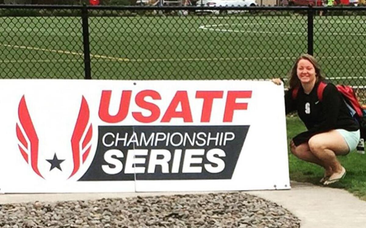 
Lena Giger, a 2014 graduate of Highland High School, is finiahing off her freshman year at Stanford University in fine form. This past weekend, Giger garnered a strong second-place finish at the U.S. Outdoor Junior Nationals this past weekend at TrackTown USA at historic Hayward Field on the campus of the University of Oregon to earn a coveted spot on the U.S. Junior Pan American Games Team. 
