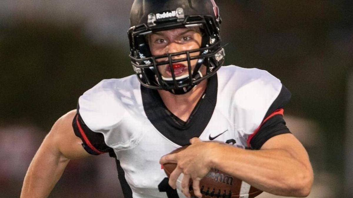 Highland senior quarterback Garrett Marti was named to the IHSFCA Class 4A All-State Football Team after completing 67 percent of his passes for 3,051 yards and 42 touchdowns and just one interception heading into the Saturday’s semifinal showdown at Rochester.
