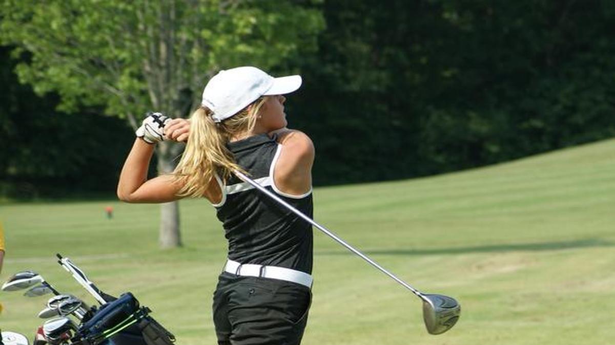 Highland junior Rece Portell fired a strong round of 40 to win match medalist honors Wednesday at Highland Country Club.