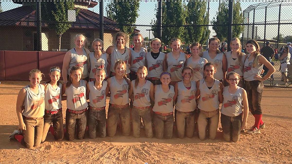 
The Highland Middle School softball team defeated Triad and O’Fallon Carriel last week to win the SIJHSAA O’Fallon Regional. The Lady Bullpups consist of, front row from left to right, Sydney Parkerson, Nicole Knackstedt, Kara Braundmeier, Reagan Crask, Ashley Knackstedt, Maddy Adolph, Kate Feldmann, Megan Kronk and Ashley Basden; back row, Delaina Sigman, Kenzie Gelly, Taylor Fleming, Payton Wernle, Carlie Mettler, Olivia Jansen, Ashley Basden, Maci Pfister, Jordyn Fields and Autumn Walters.


