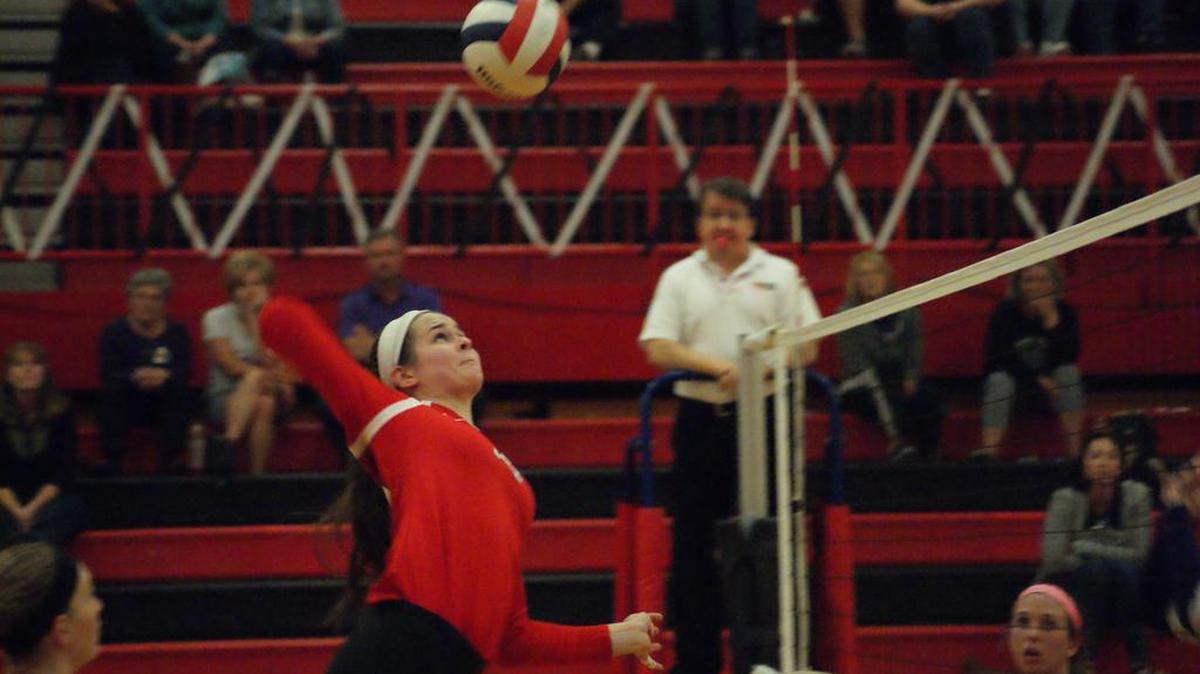 Highland junior middle hitter Claire Diercks was recently named to the BND’s All-Area Volleyball Second Team.