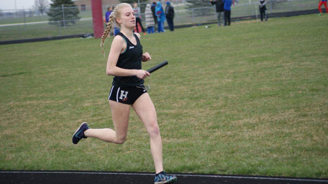 Lady Bulldogs run laps around four foes at home track meet
