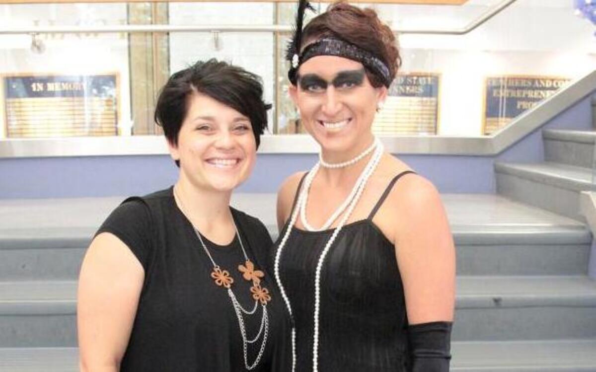 
Stylist Briana Knackstedt of Alhambra and Model Lindsay Compton of Pocahontas.
