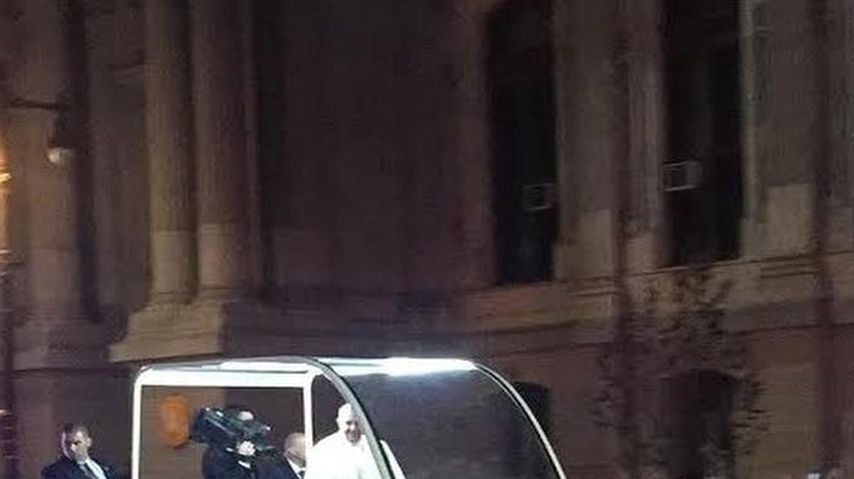 
Judith Shannon of Highland captured this image of Pope Francis and his pope mobile last week while each were in Philadelphia last weekend.
