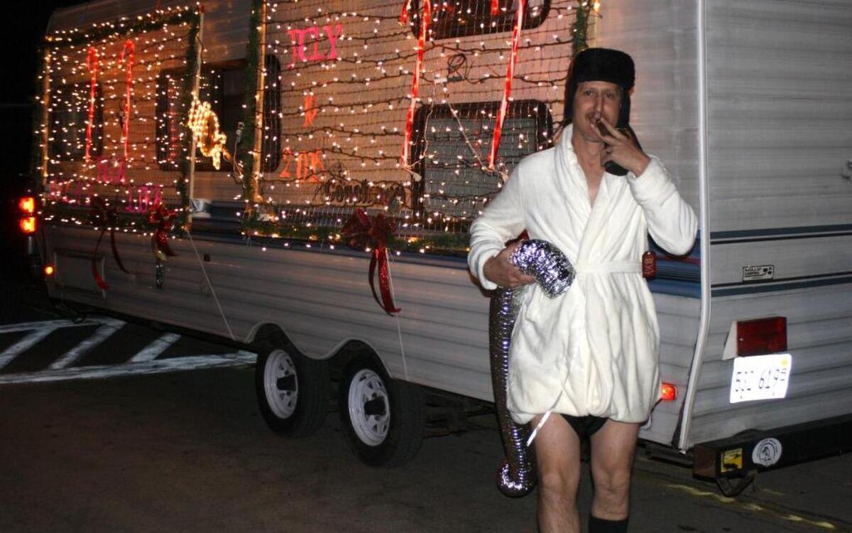Highland Relay for Life brought ‘Cousin Eddie’ to last year’s Christmas parade.