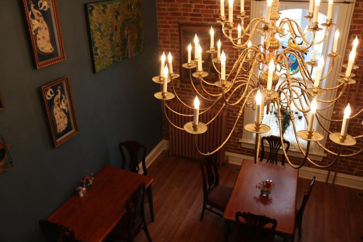 Inside a dining area at Peacock Bakery and Cafe now located at 802 9th St. The business had its first day open in what used to be The House of Plenty on Nov. 17. The eatery now offers breakfast and lunch with a new simple menu.