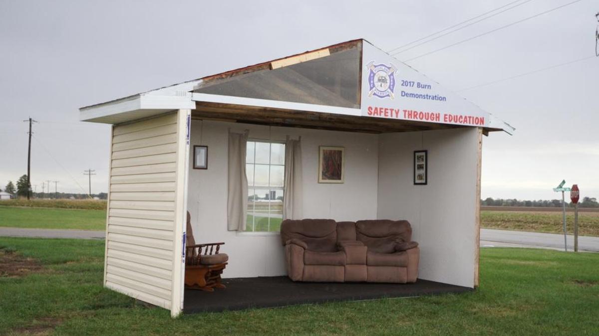 The Highland-Pierron Fire Department will have live burn demonstration during its annual breakfast fundrsaiser. It is the opportunity to have a teachable moment with the public about one area of fire prevention they can implement in their own lives. This year’s demo will show how a fire that begins outside of the home, often due to carelessness, can spread and cause extensive damage to a home, or even burn it down.