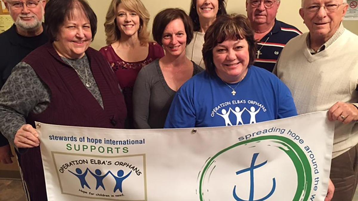 SOHI Board Members Stewards of Hope International board members, from left, are Dan Grandame, treasurer Peg Bodinet, vice president and marketing chair Jennifer Whitten, St. Louis fundraising chair Lynette Olwig, secretary Angi Scott, president Michele Capelle, Ray Korte and Tom Korte, director emeritus.