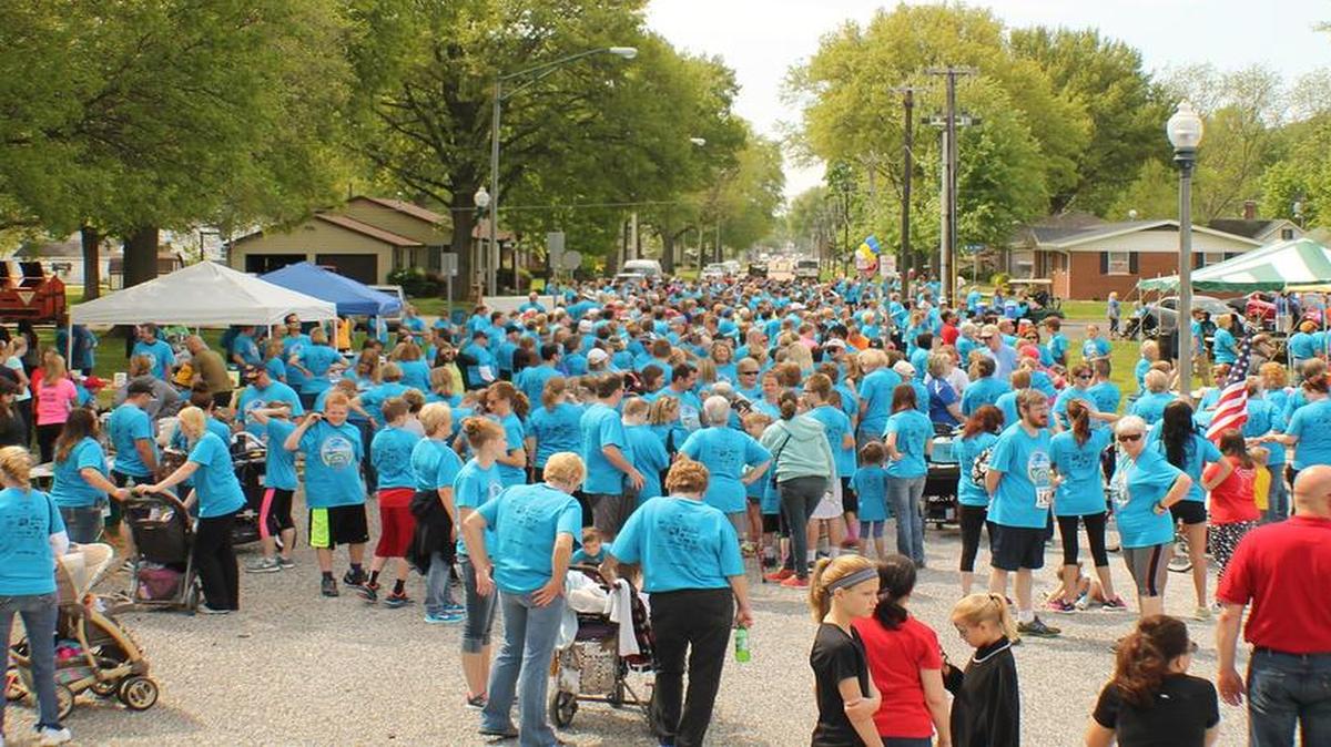 Last year’s Buddy Walk attracted more than 1,200 registered walkers and runners.