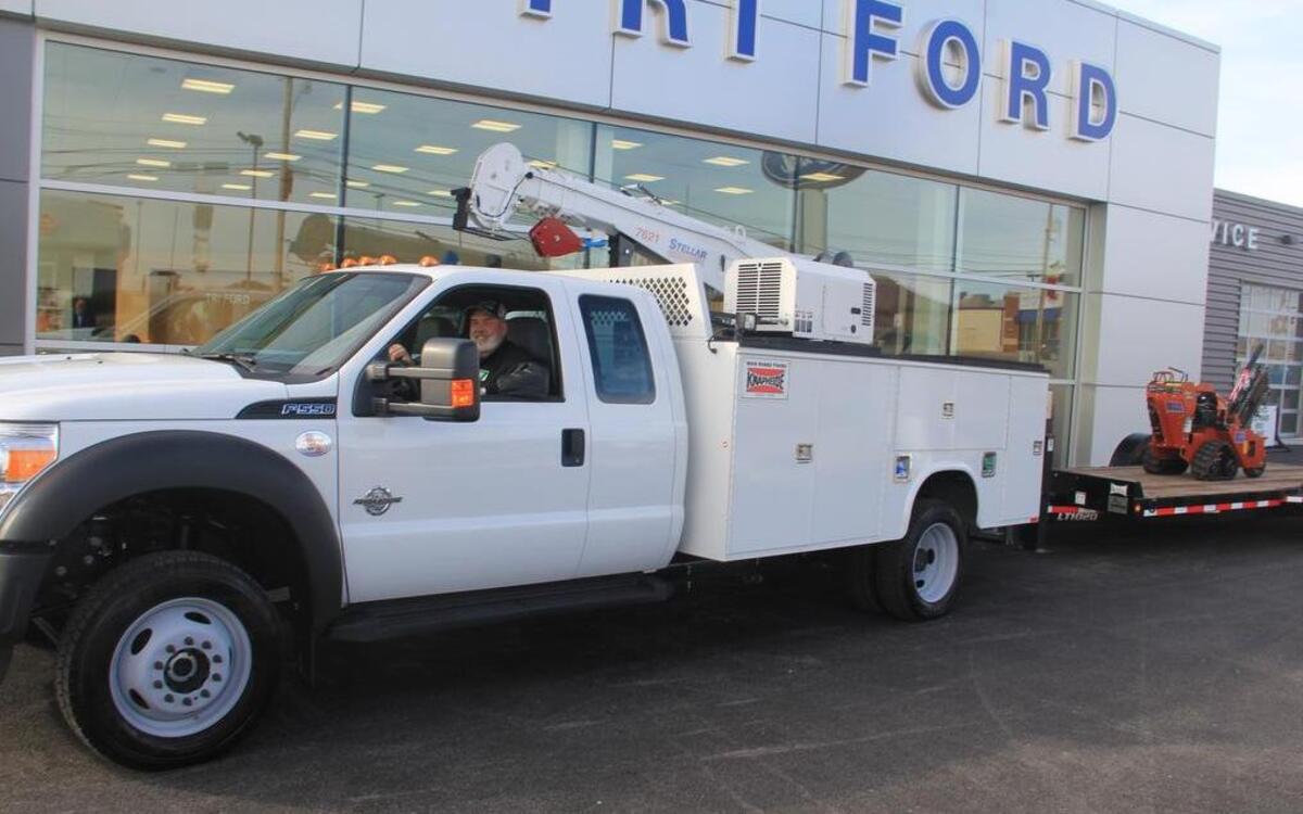 Ron Hunsche was recently awarded a Contractor’s Dream Package sponsored by “Equipment World” magazine.