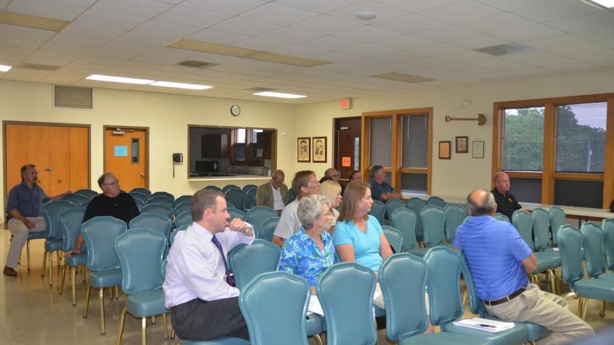 Compared to previous meetings where 10 to 20 people attended, attendees were more sparce during Monday, June 13 public hearing and planning commission meetings at Shiloh’s Senior Center at One Park Drive.