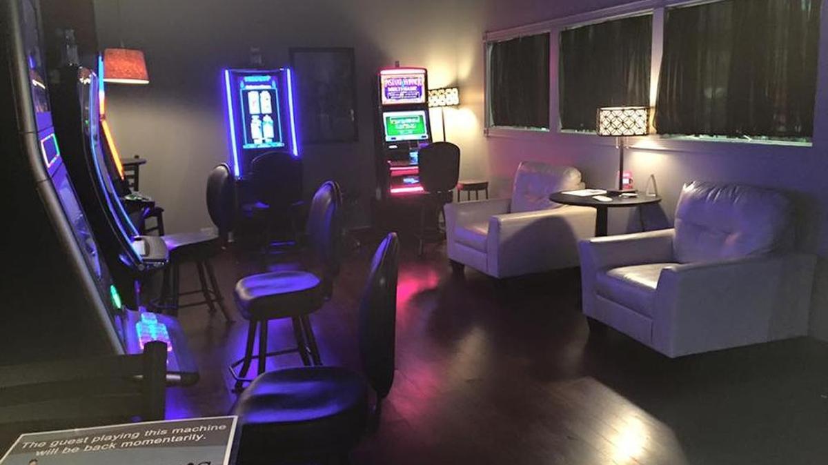 The video gaming parlor at St. Clair Bowl called Trixie’s in O’Fallon.