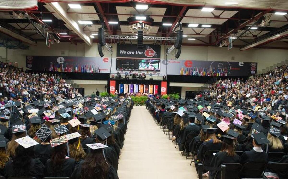 Southern Illinois University Edwardsville completed 2017 Spring Commencement exercises for the 1,957 eligible graduates, including many from O’Fallon and Shiloh, on Friday and Saturday, May 5-6 in the Vadalabene Center on campus.