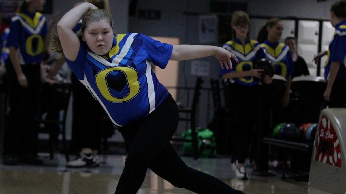 OTHS junior Lauren Tomaszewski took home a first-place medal for her 1,342 six-game total at the Triad Invitational on Saturday at Camelot Bowl in Collinsville.