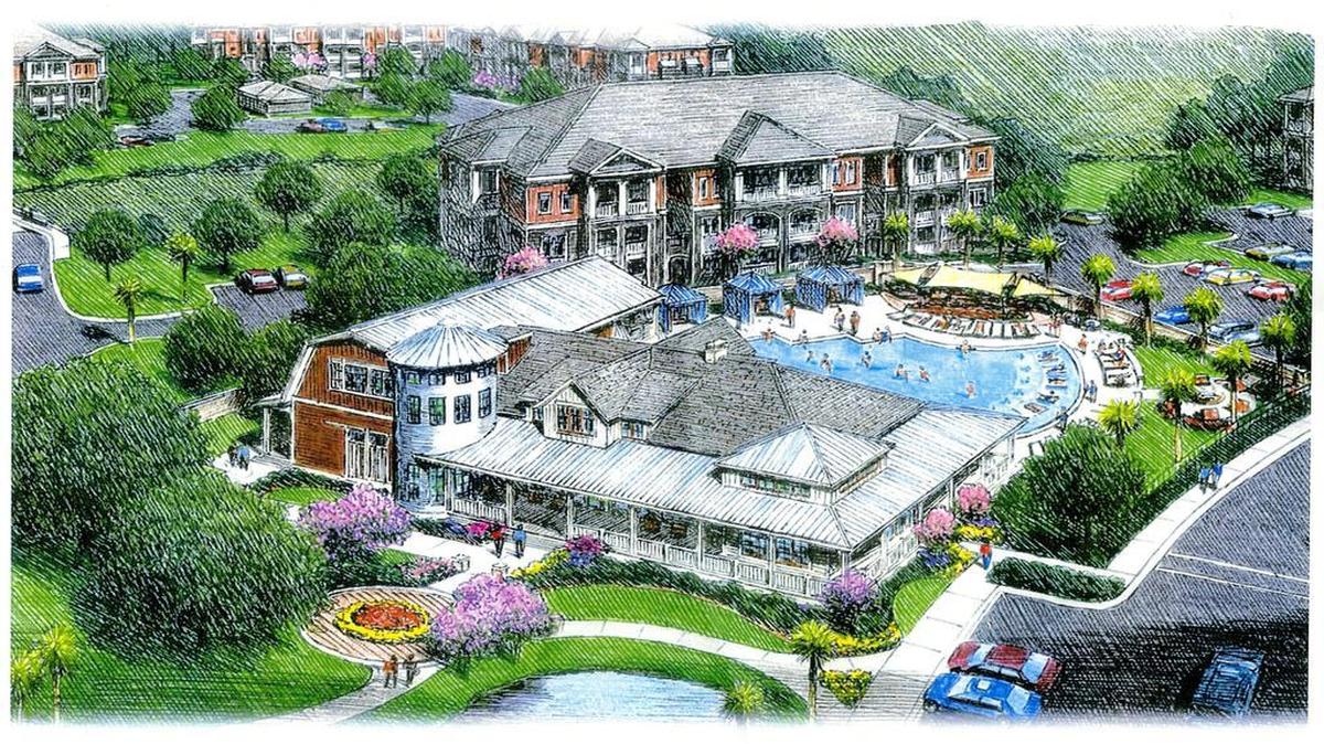 An Impact Strategies contracting graphic concept plan for a new housing development titled “The Savannah,” may be coming soon to the village of Shiloh off of Cross Street, just south of Memorial Hospital East in Shiloh, across the street from Tamarack Lane. The plan calls for a total of 343 units and amnemities like a lake, boathouse, fitness trail, pool and clubhouse.