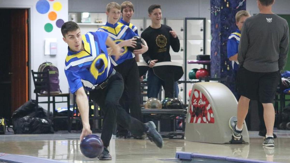 Mark Hoerner, shown in this file photo, was the top OTHS bowler at the Zach LeCuyer Invitational over the weekend at Camelot Bowl in Collinsville.
